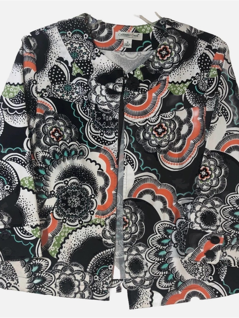 Coldwater Creek Floral Jacket